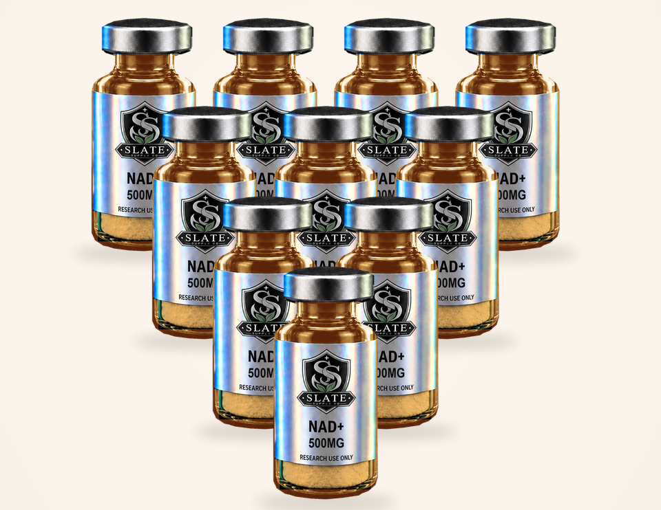NAD+ 500mg 10-vial kit